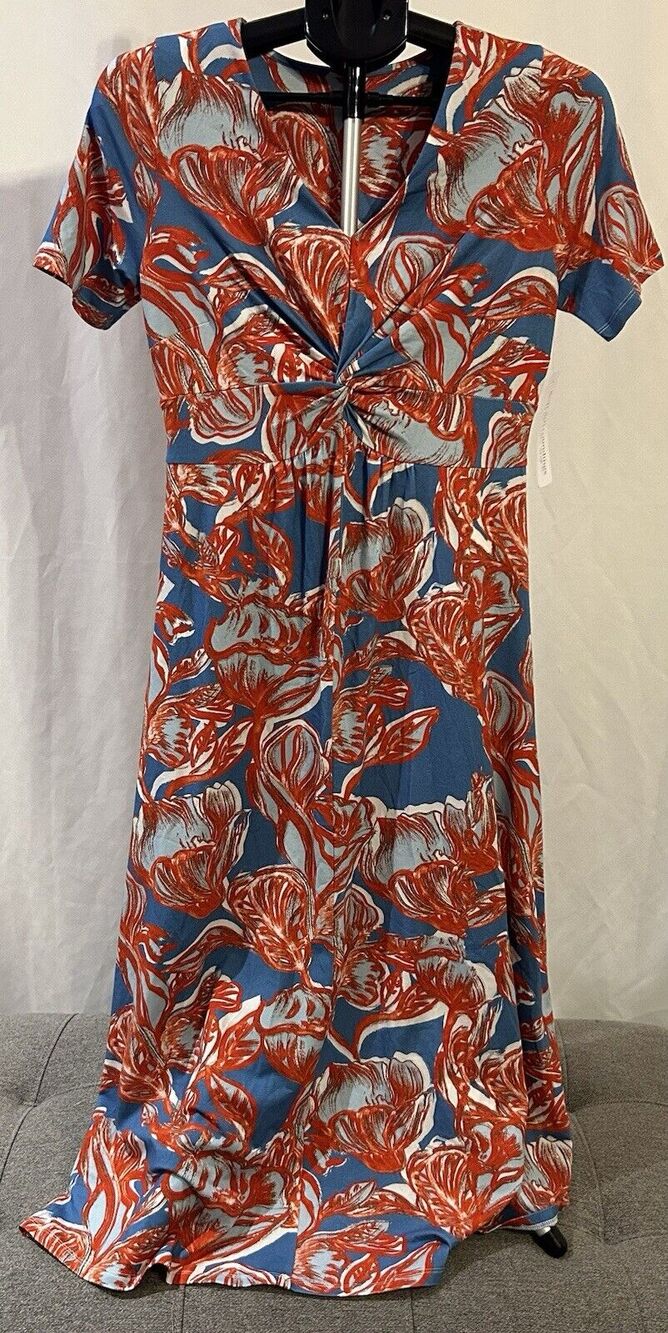Soft Surroundings Spritzer Floral Dress Women's size PS NWT